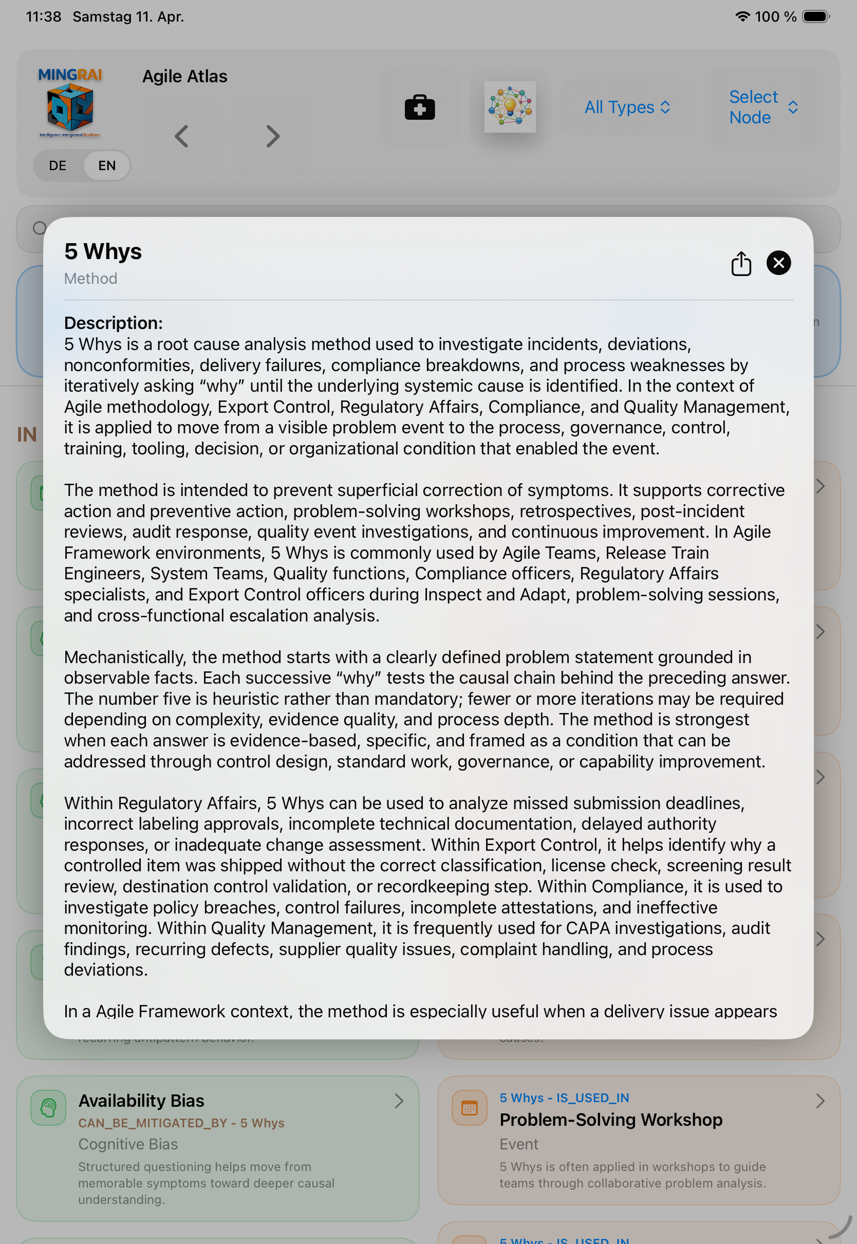 Detailed node description